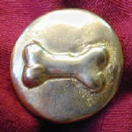 Dog Bone Button