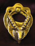 Ibex Small Door Knocker