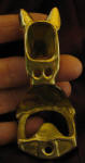 Belgian Malinois Wall Mounted Bottle Opener, back view