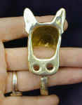 Bull Terrier Bracket, back view