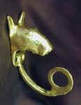 Bull Terrier Bracket, side view