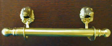 Borzoi towel rod