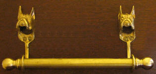 Boxer (cropped) Brackets for Towel and Curtain Rods