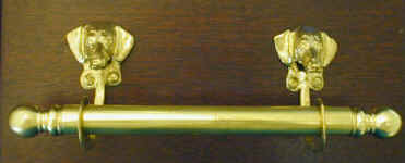 Dachshund Towel Rod