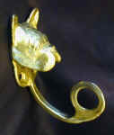 French Bulldog Bracket, side view