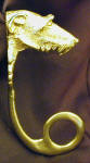 Scottish Deerhound Bracket, side view