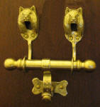 Samoyed Duet Door Knocker