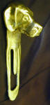 Beagle Letter Opener, side view
