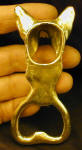 Australian Cattle Dog Bottle Opener, back view