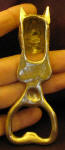 Bouvier (cropped ears) Bottle Opener, back view