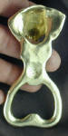 Dachshund Bottle Opener, back view