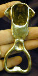 English Mastiff Bottle Opener, back view