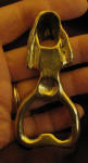 English Setter Bottle Opener, back view