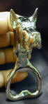 Great Dane (cropped) Bottel Opener with nickel plating