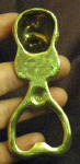 Goldendoodle (wavy) Bottle Opener, back view