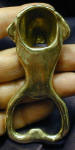 Golden Retriever Bottle Opener, back view