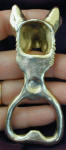 Australian Kelpie Bottle Opener, back view