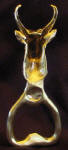 Pronghorn Antelope Bottle Opener, back view