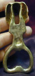 Saluki Bottle Opener, back view