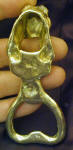 Italian Spinone Bottle Opener, back view