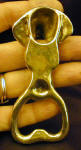 Vizsla Bottle Opener, back view