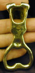 Wire Fox Terrier Bottle Opener, back view