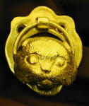 Scottish Fold (longhair) Door Knocker