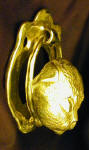 Scottish Fold (shorthair) Door Knocker, side view