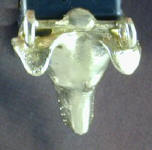 Border Collie Clicker Pendant,top view