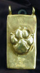 Dog Paw Clicker Pendant