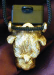 Glen of Imaal Terrier Clicker Pendant, top view