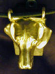Vizsla Clicker Pendant, top view