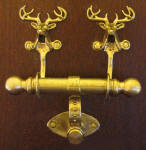 Whitetail Buck Duet Door Knocker