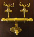 Elk Duet Door Knocker