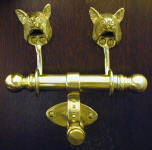 Fox Duet Door Knocker