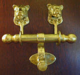 Lioness Duet Door Knocker