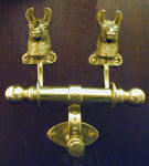 Llama Duet Door Knockers