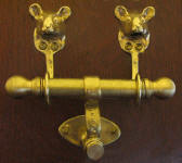 Mouse Duet Door Knocker