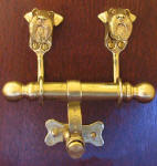 Airedale Terrier Duet Door Knocker