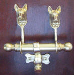 Belgian Malinois Duet Door Knocker