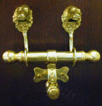 Borzoi Duet Door Knocker
