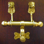 Scottish Deerhound Duet Door Knockers