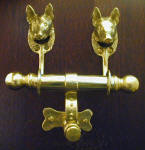 German Shepherd Duet Door Knocker