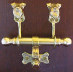 Irish Terrier Duet Door Knocker