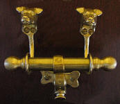 Jack Russell Terrier, smooth,  Duet Door Knocker