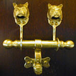 Norwich Terrier Duet Door Knocker