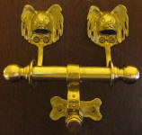 Papillon Duet Door Knocker