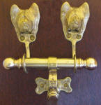 Skye Terrier Duet Door Knocker