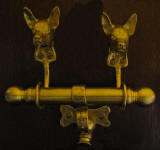 Xoloitzcuintle Duet Door Knocker