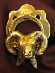 Bighorn Small Door Knocker